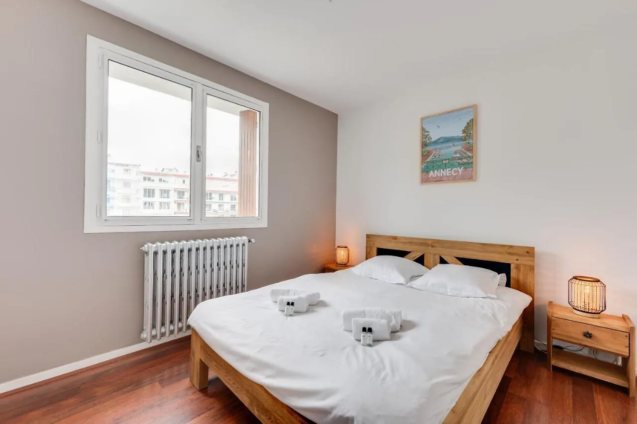 Apartmán Le Carnot 84 - Beautiful T3 In The City Centre And Close To The Lake Annecy 0*,